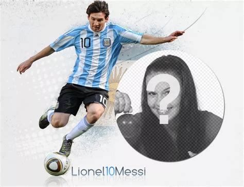 fotos editadas de messi|Fotomontajes para poner tu foto junto a Messi